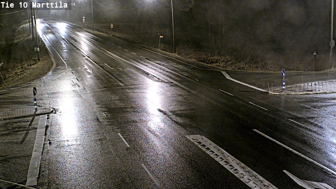 Weather Camera Image Väg 10 S:t Mårtens, Marttila, Varsinais-Suomi