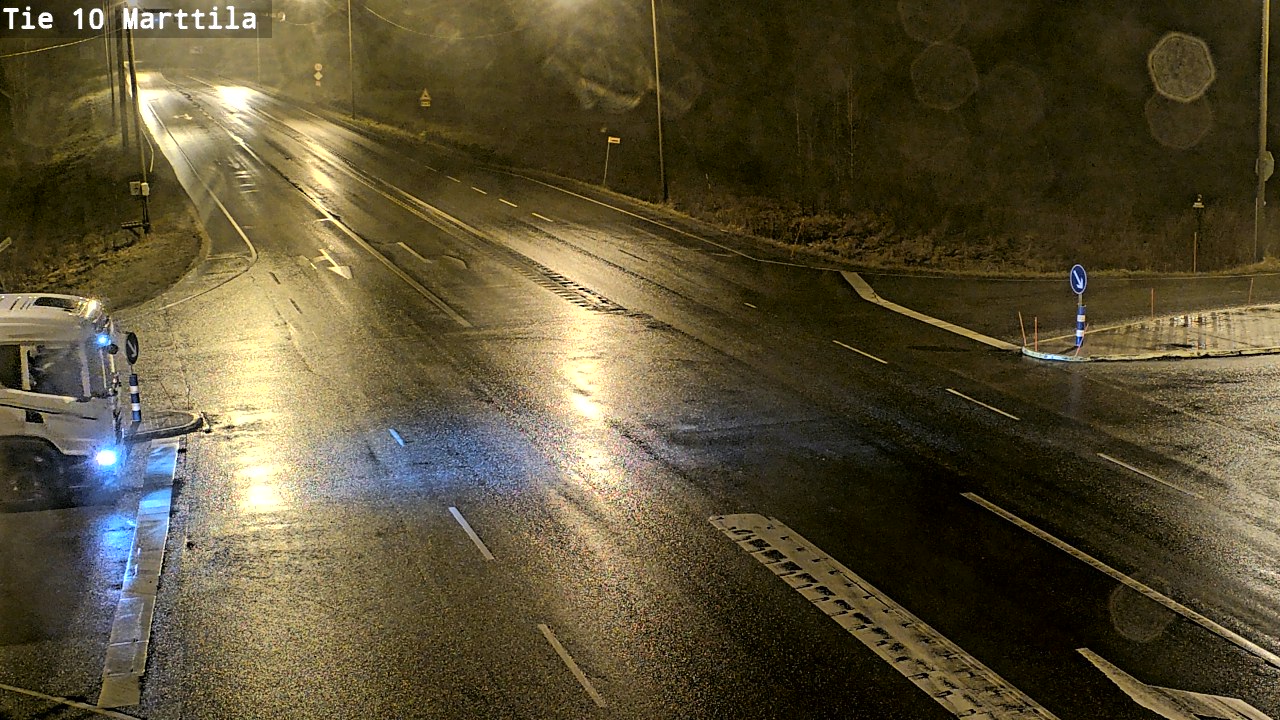 Weather Camera Image Väg 10 S:t Mårtens, Marttila, Varsinais-Suomi