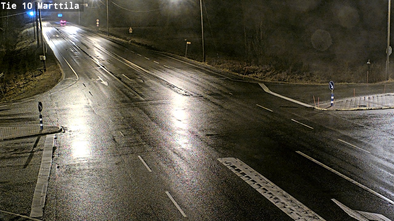 Weather Camera Image Väg 10 S:t Mårtens, Marttila, Varsinais-Suomi