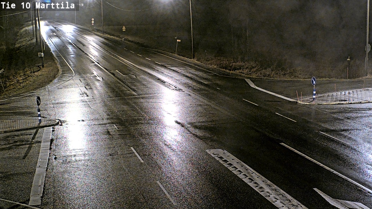Weather Camera Image Väg 10 S:t Mårtens, Marttila, Varsinais-Suomi
