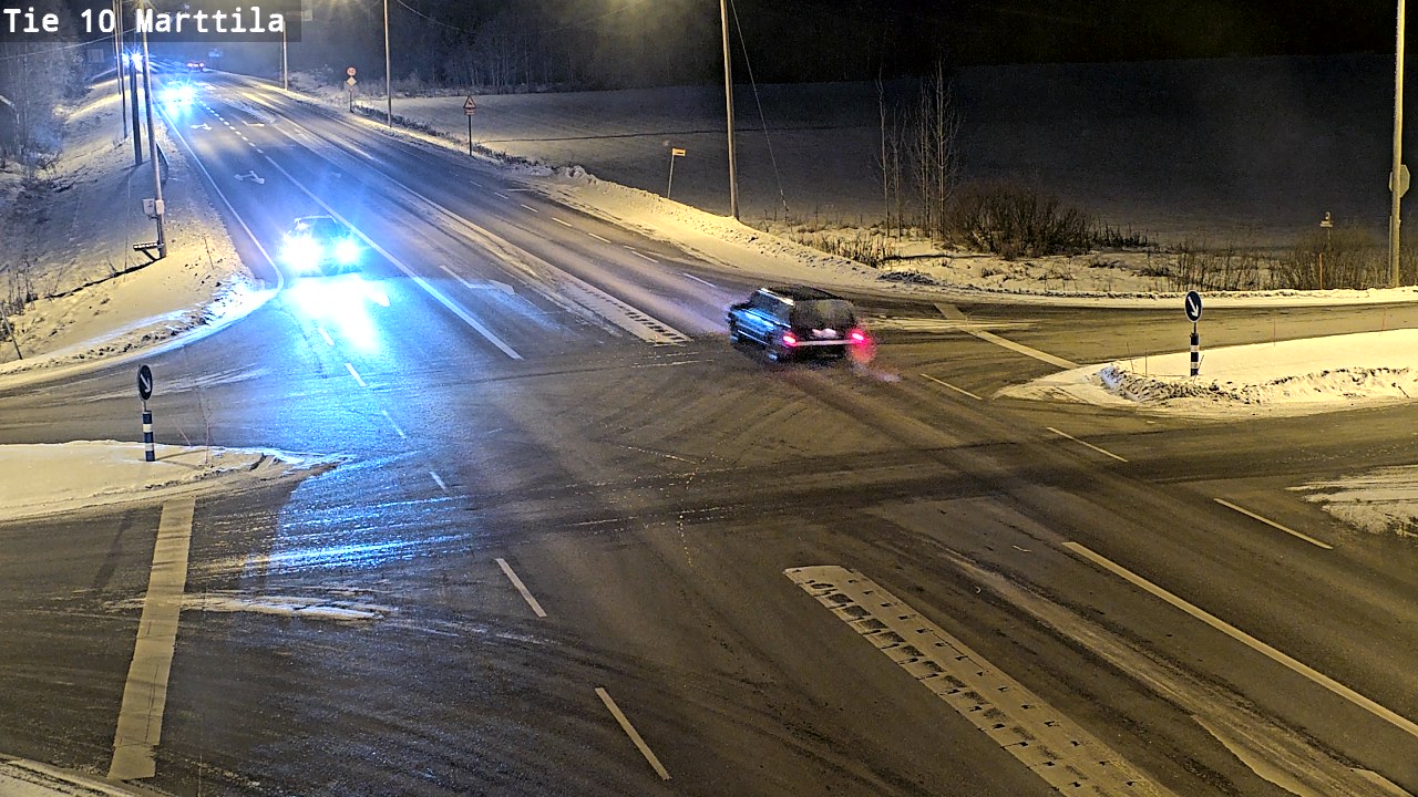 Weather Camera Image Väg 10 S:t Mårtens, Marttila, Varsinais-Suomi