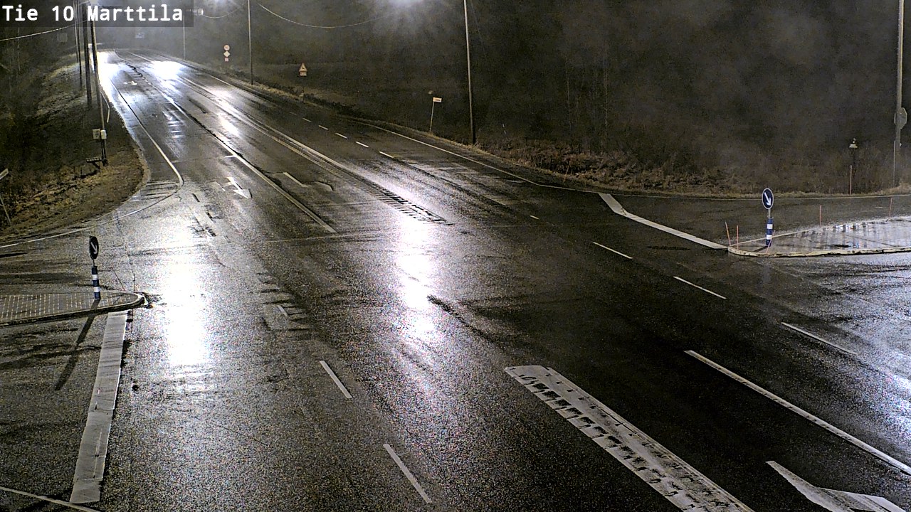 Weather Camera Image Väg 10 S:t Mårtens, Marttila, Varsinais-Suomi