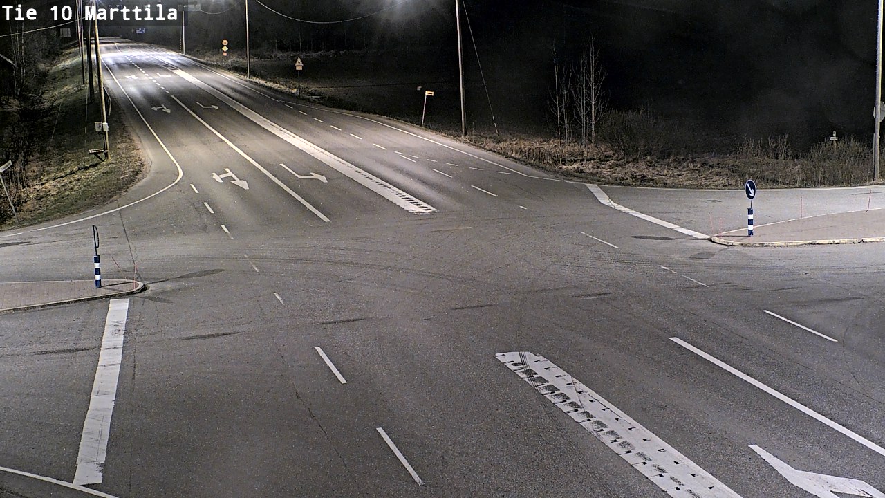 Weather Camera Image Road 10 Marttila, Marttila, Varsinais-Suomi