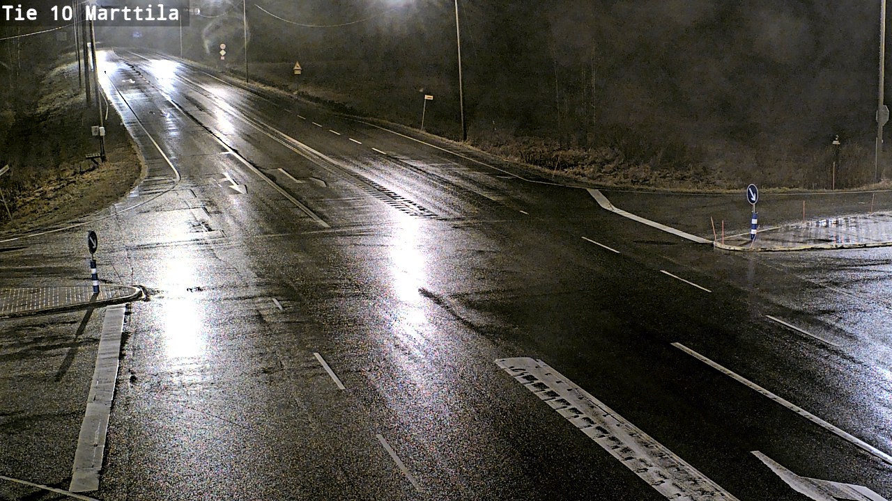 Weather Camera Image Väg 10 S:t Mårtens, Marttila, Varsinais-Suomi