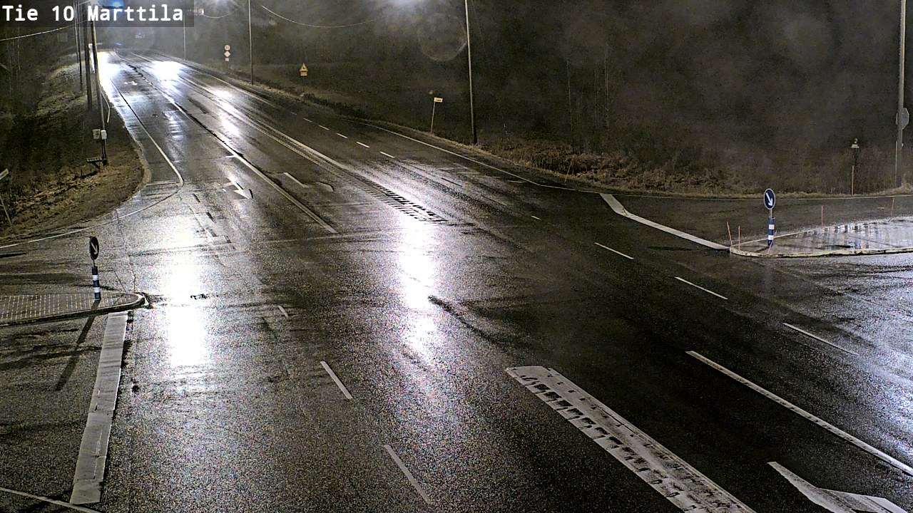 Weather Camera Image Väg 10 S:t Mårtens, Marttila, Varsinais-Suomi