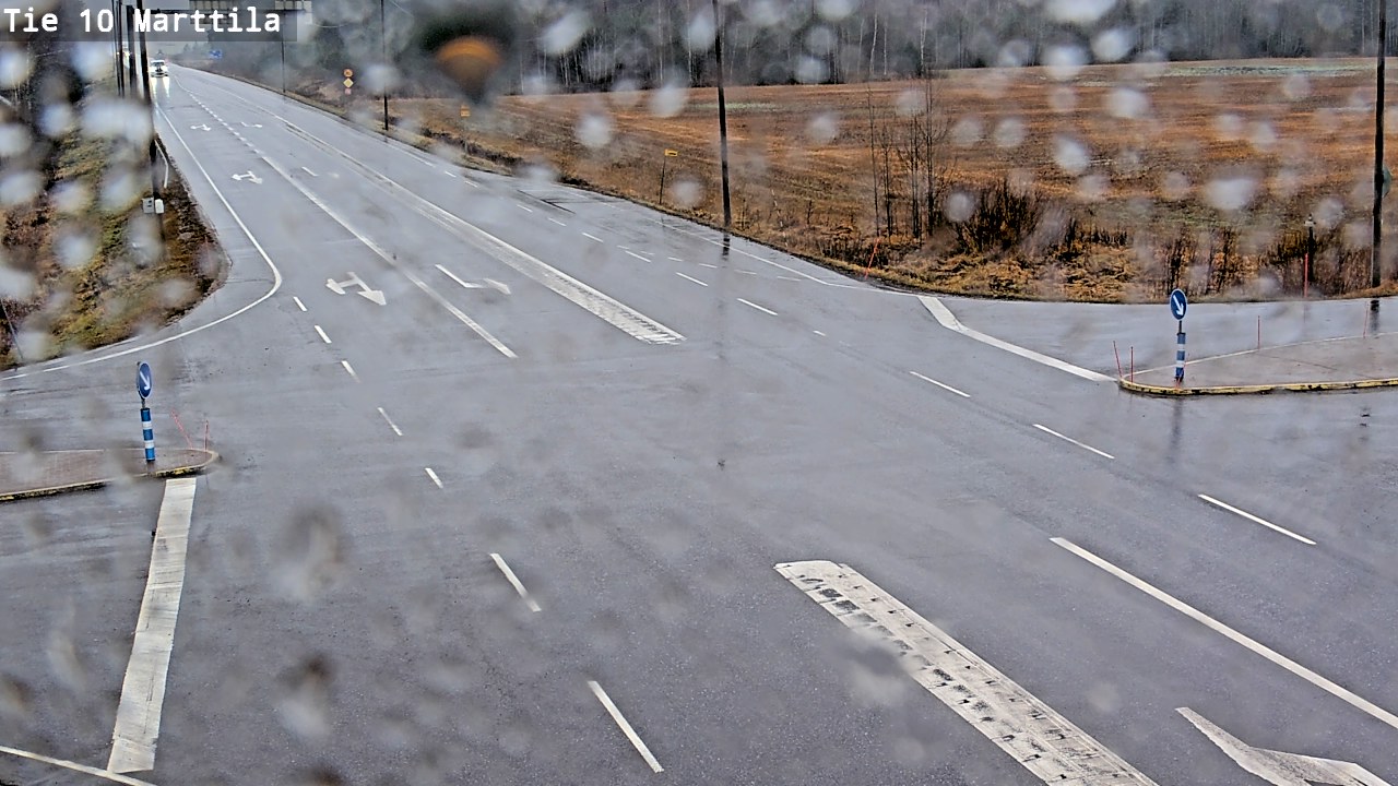 Weather Camera Image Väg 10 S:t Mårtens, Marttila, Varsinais-Suomi
