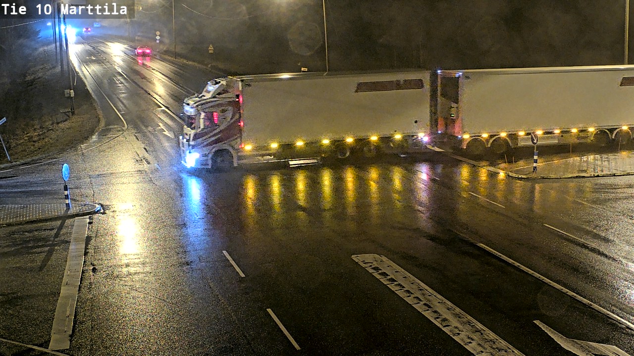 Weather Camera Image Väg 10 S:t Mårtens, Marttila, Varsinais-Suomi