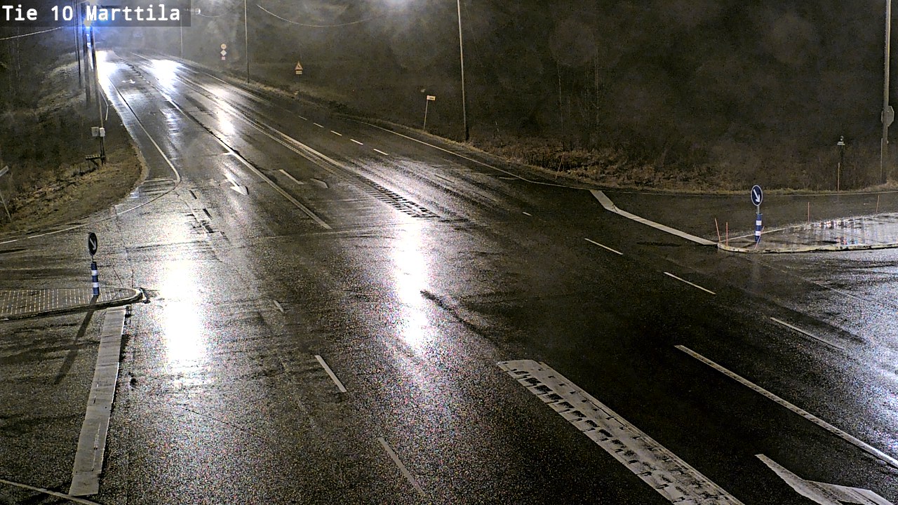 Weather Camera Image Väg 10 S:t Mårtens, Marttila, Varsinais-Suomi