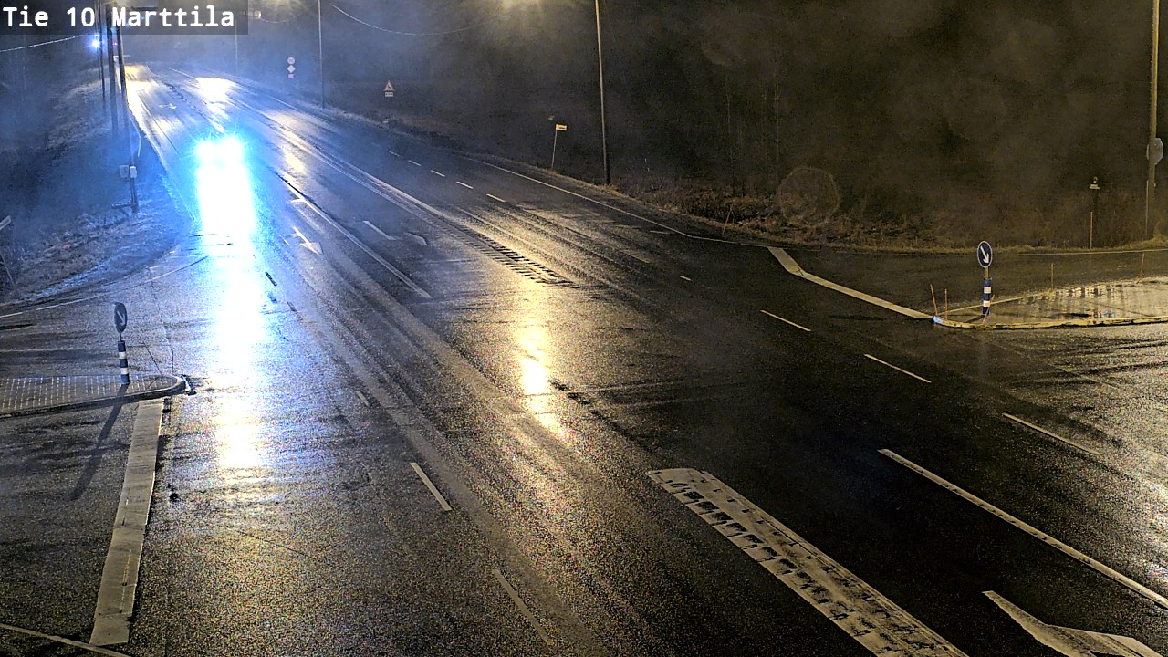 Weather Camera Image Väg 10 S:t Mårtens, Marttila, Varsinais-Suomi