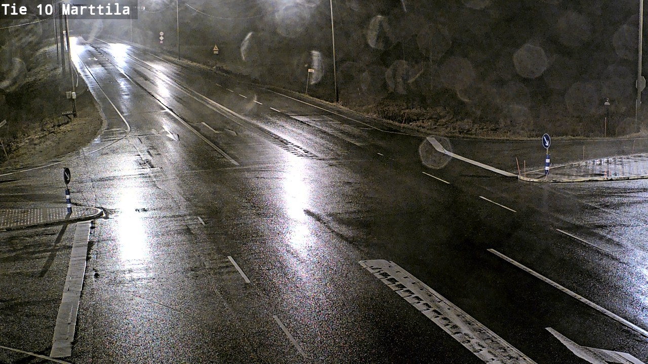 Weather Camera Image Väg 10 S:t Mårtens, Marttila, Varsinais-Suomi