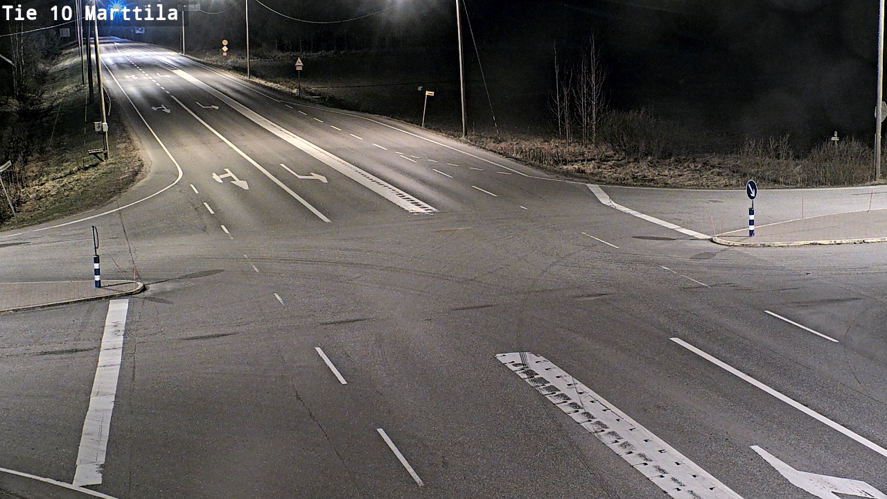 Weather Camera Image Road 10 Marttila, Marttila, Varsinais-Suomi