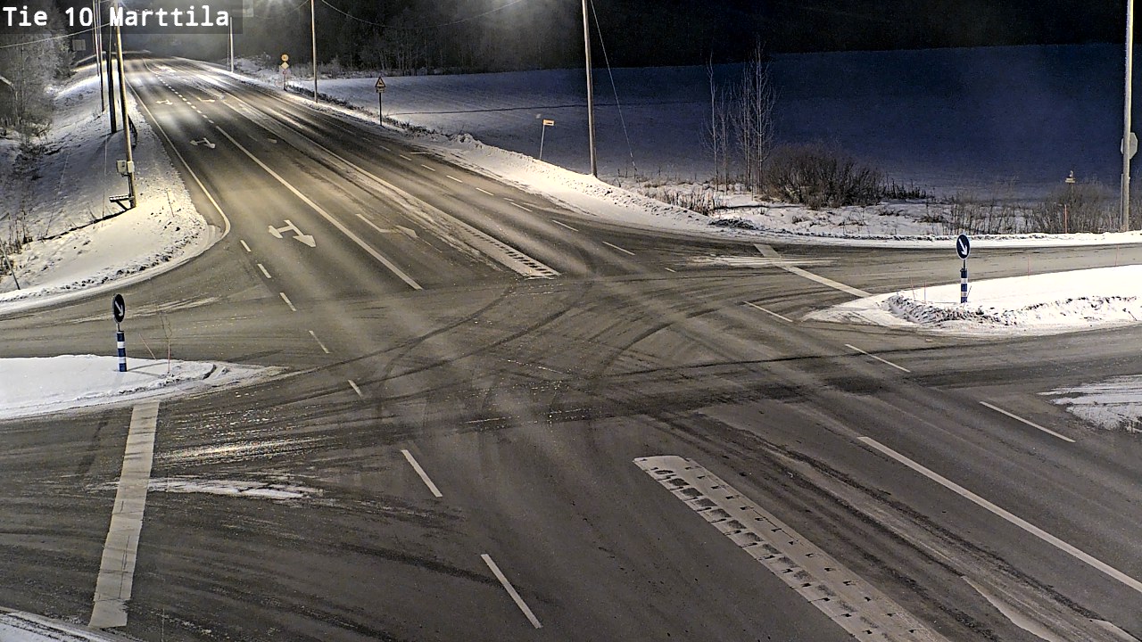 Weather Camera Image Road 10 Marttila, Marttila, Varsinais-Suomi