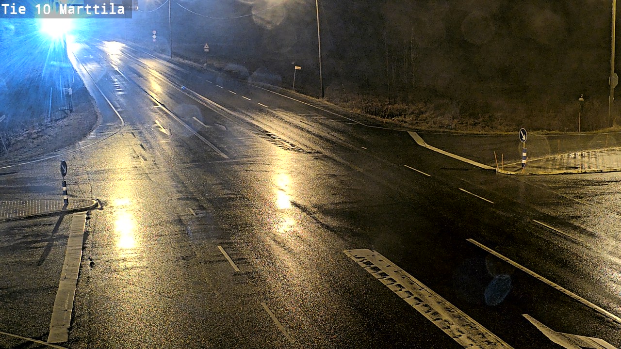 Weather Camera Image Väg 10 S:t Mårtens, Marttila, Varsinais-Suomi