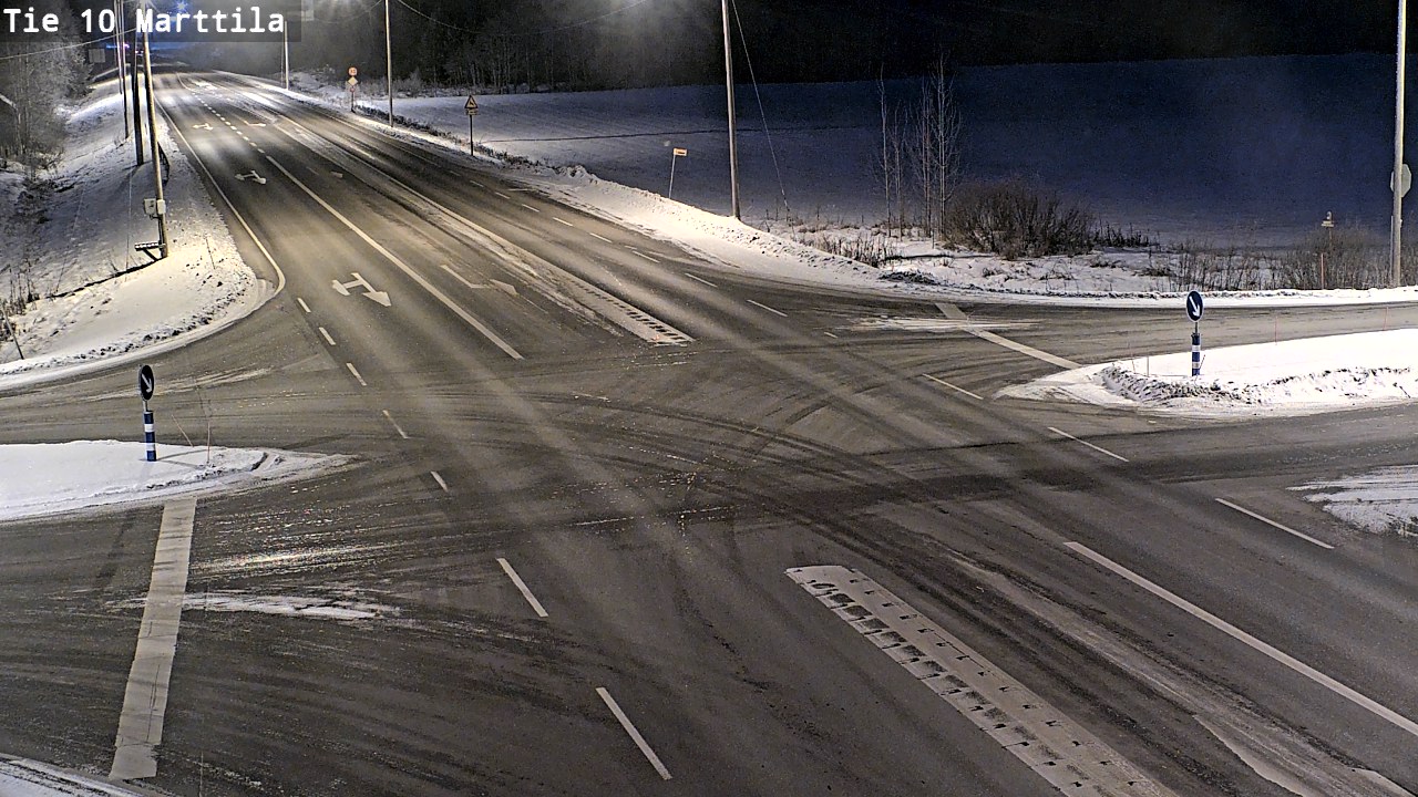 Weather Camera Image Road 10 Marttila, Marttila, Varsinais-Suomi
