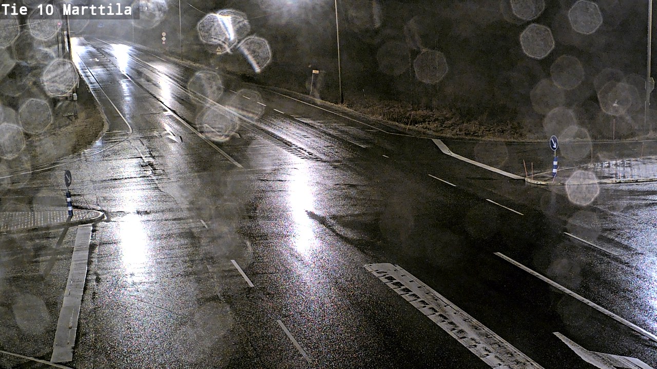 Weather Camera Image Väg 10 S:t Mårtens, Marttila, Varsinais-Suomi