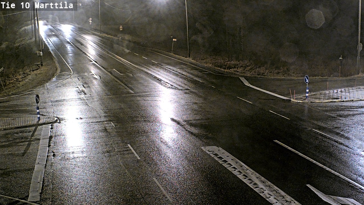 Weather Camera Image Väg 10 S:t Mårtens, Marttila, Varsinais-Suomi