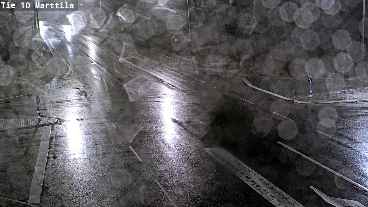 Weather Camera Image Väg 10 S:t Mårtens, Marttila, Varsinais-Suomi