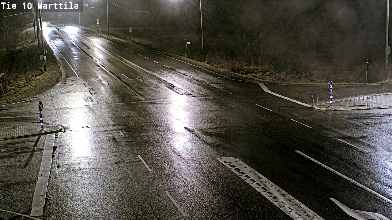 Weather Camera Image Väg 10 S:t Mårtens, Marttila, Varsinais-Suomi