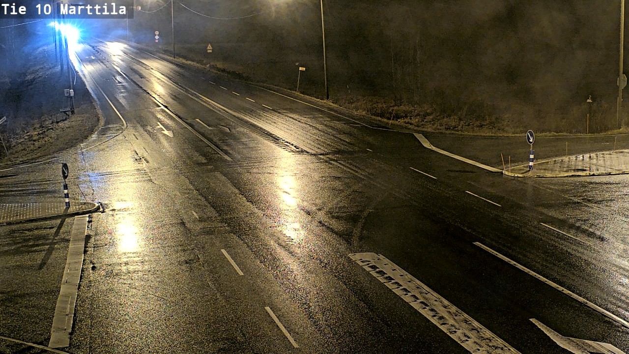 Weather Camera Image Väg 10 S:t Mårtens, Marttila, Varsinais-Suomi