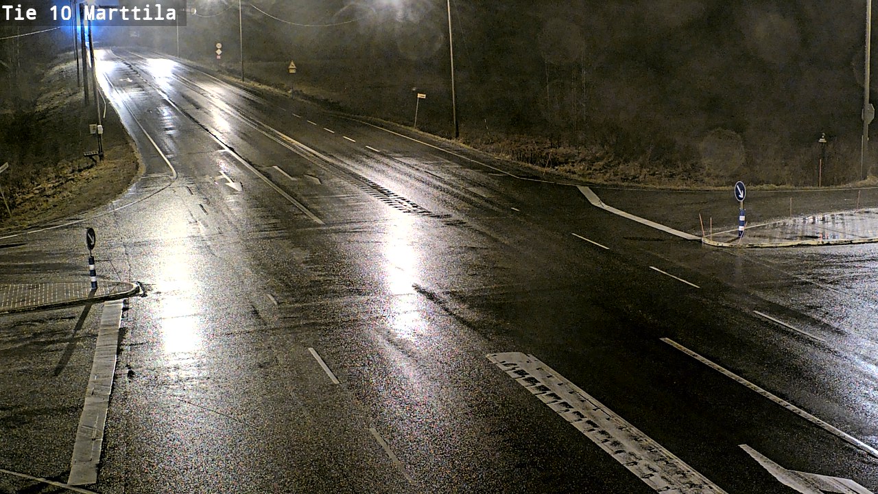 Weather Camera Image Väg 10 S:t Mårtens, Marttila, Varsinais-Suomi