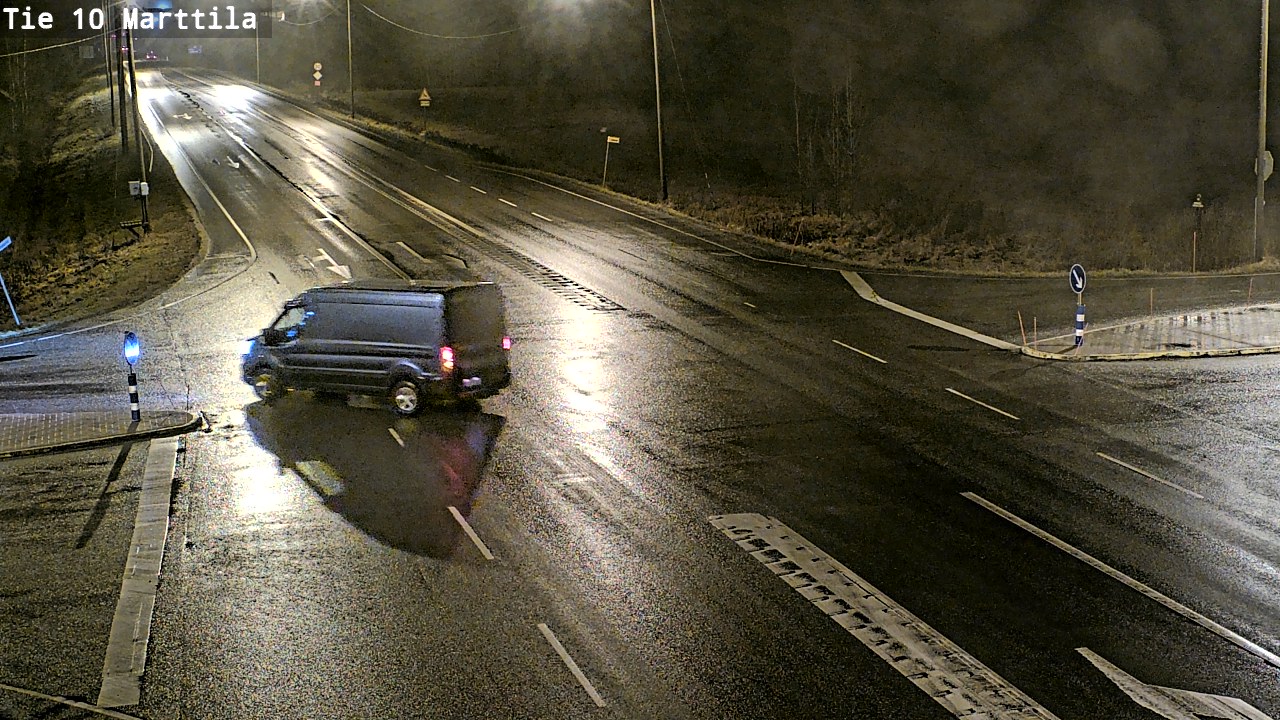 Weather Camera Image Väg 10 S:t Mårtens, Marttila, Varsinais-Suomi