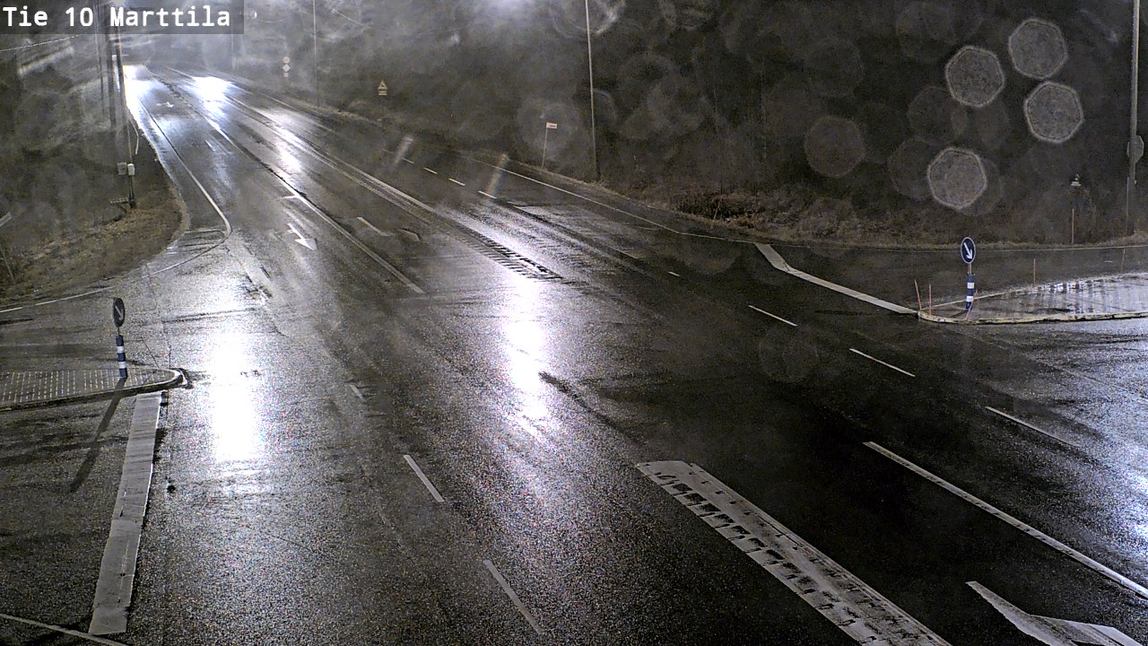 Weather Camera Image Väg 10 S:t Mårtens, Marttila, Varsinais-Suomi