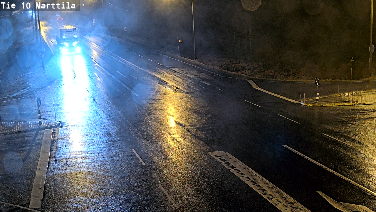 Weather Camera Image Väg 10 S:t Mårtens, Marttila, Varsinais-Suomi
