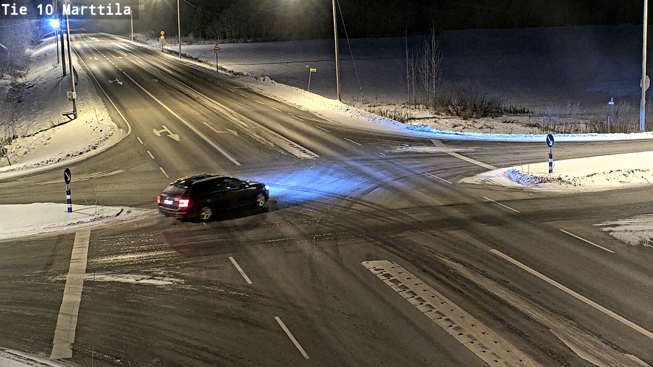 Weather Camera Image Road 10 Marttila, Marttila, Varsinais-Suomi