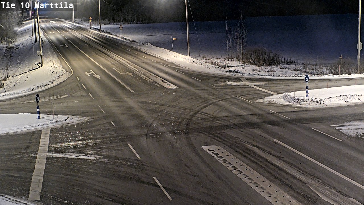 Weather Camera Image Road 10 Marttila, Marttila, Varsinais-Suomi