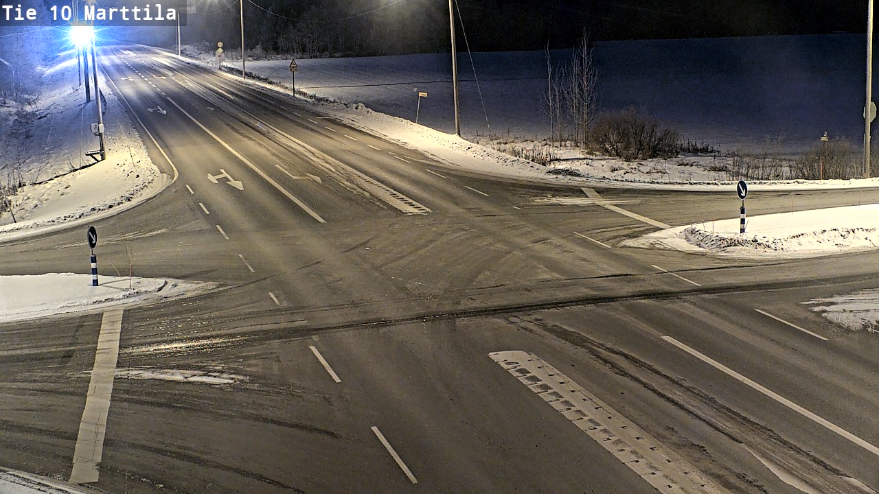 Weather Camera Image Road 10 Marttila, Marttila, Varsinais-Suomi