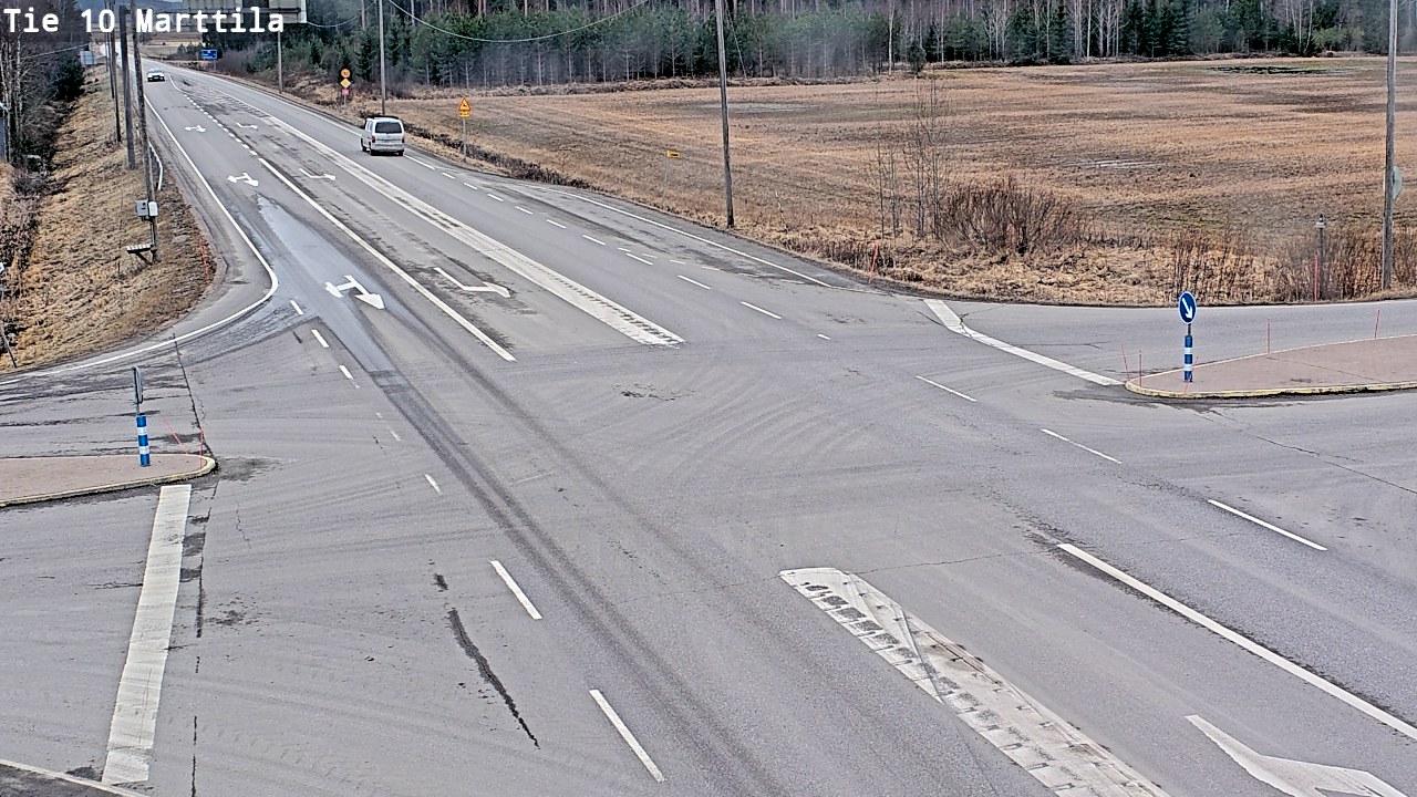 Weather Camera Image Road 10 Marttila, Marttila, Varsinais-Suomi