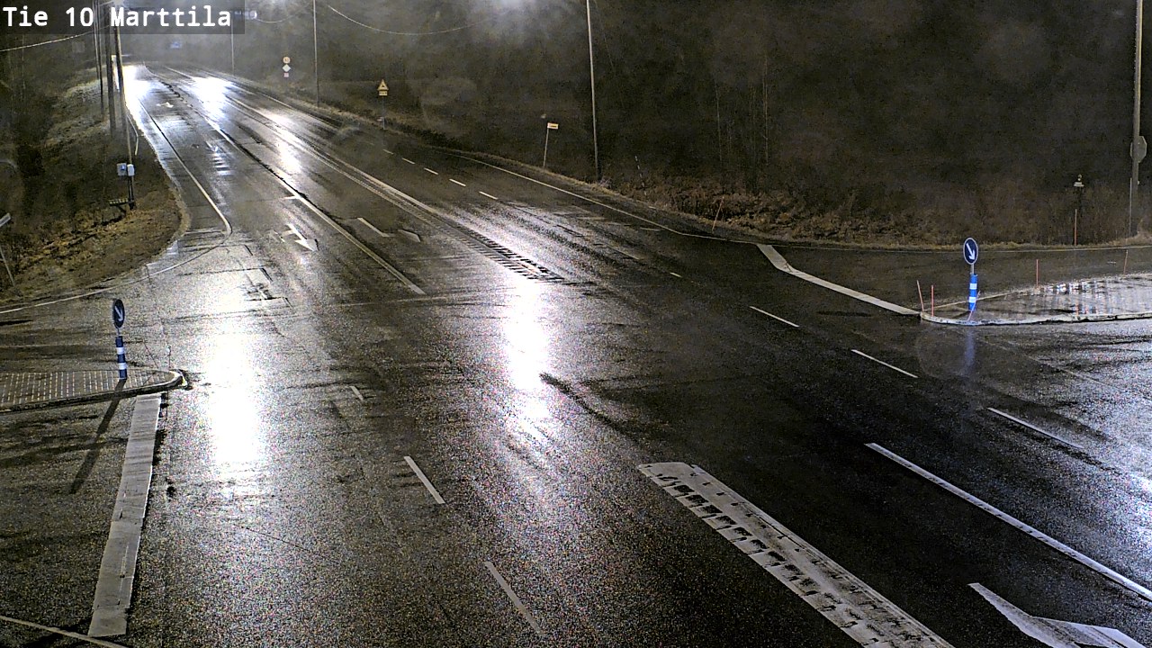 Weather Camera Image Väg 10 S:t Mårtens, Marttila, Varsinais-Suomi