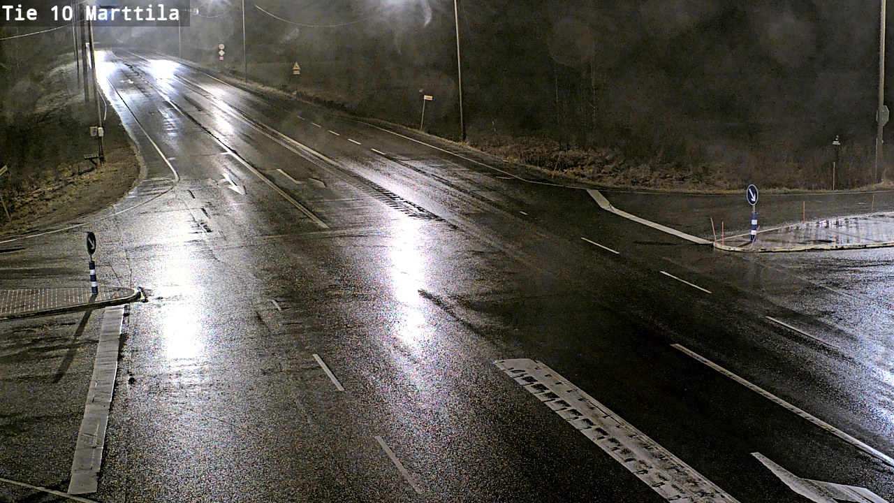 Weather Camera Image Väg 10 S:t Mårtens, Marttila, Varsinais-Suomi