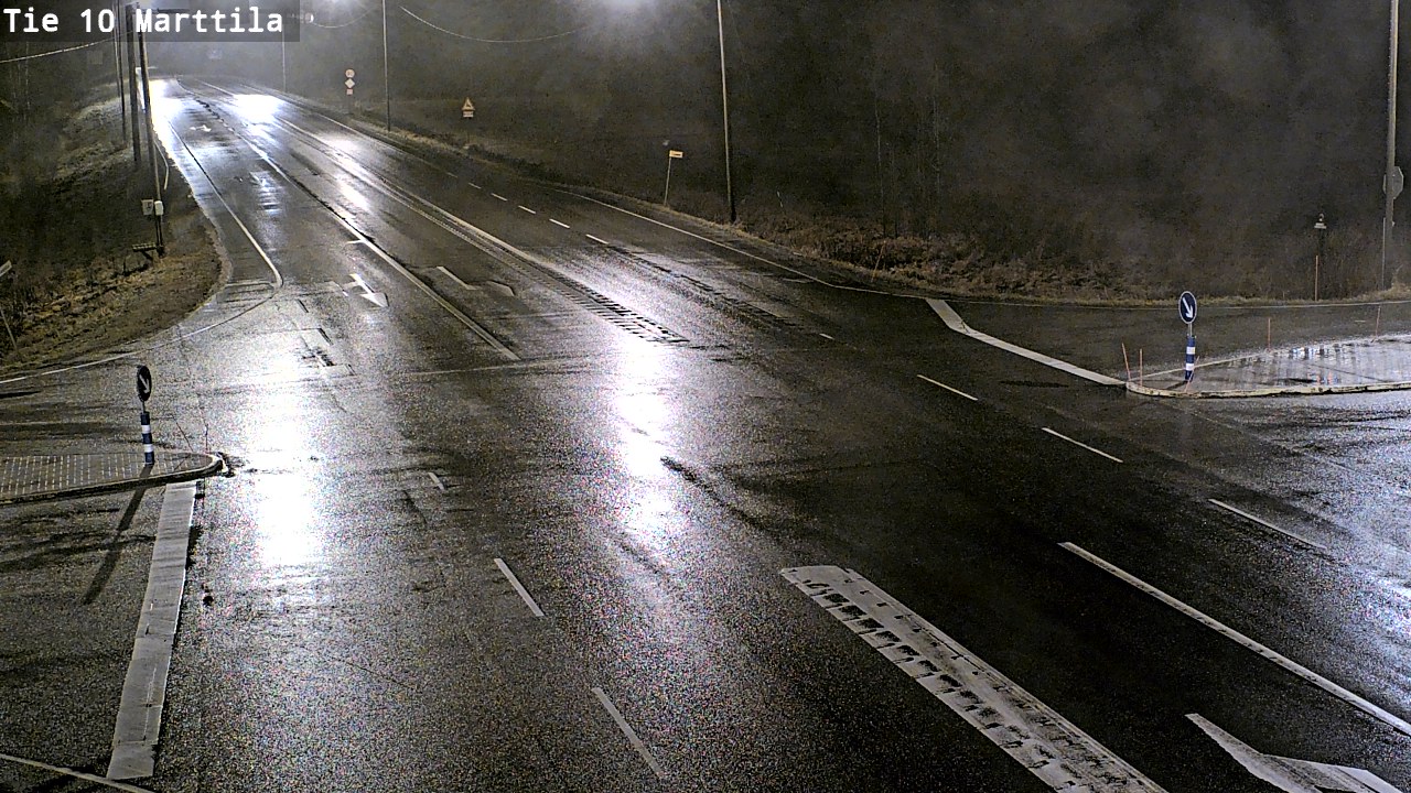 Weather Camera Image Väg 10 S:t Mårtens, Marttila, Varsinais-Suomi