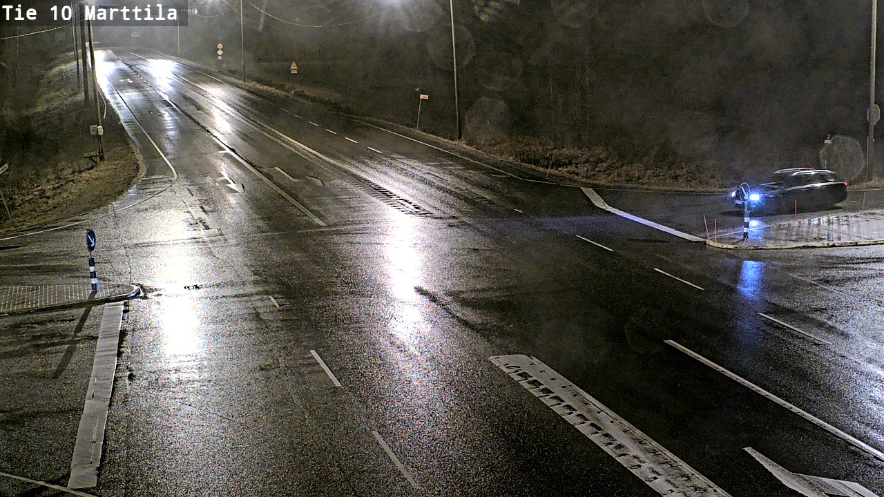Weather Camera Image Väg 10 S:t Mårtens, Marttila, Varsinais-Suomi