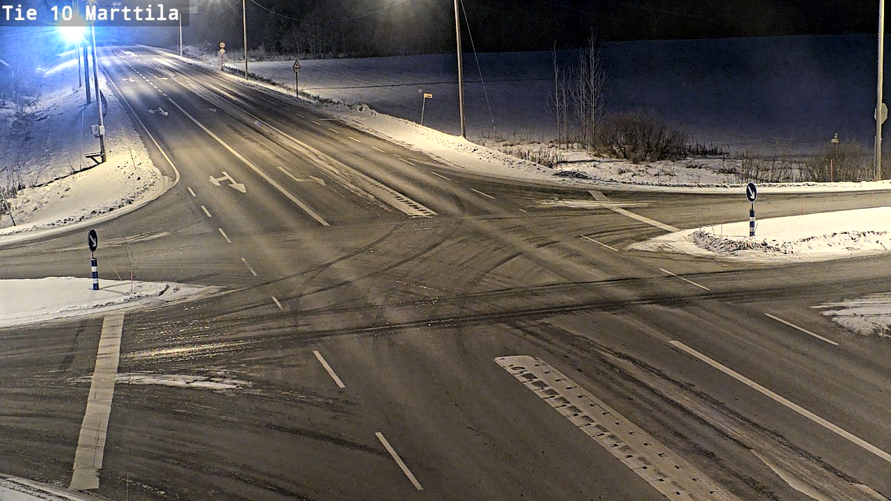 Weather Camera Image Road 10 Marttila, Marttila, Varsinais-Suomi