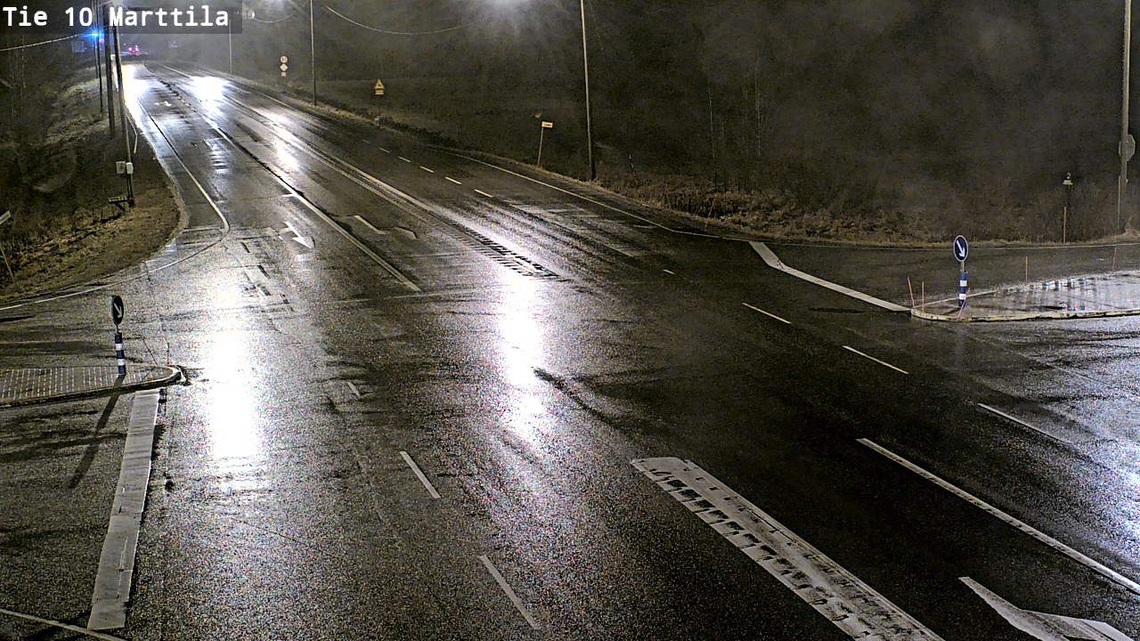 Weather Camera Image Väg 10 S:t Mårtens, Marttila, Varsinais-Suomi