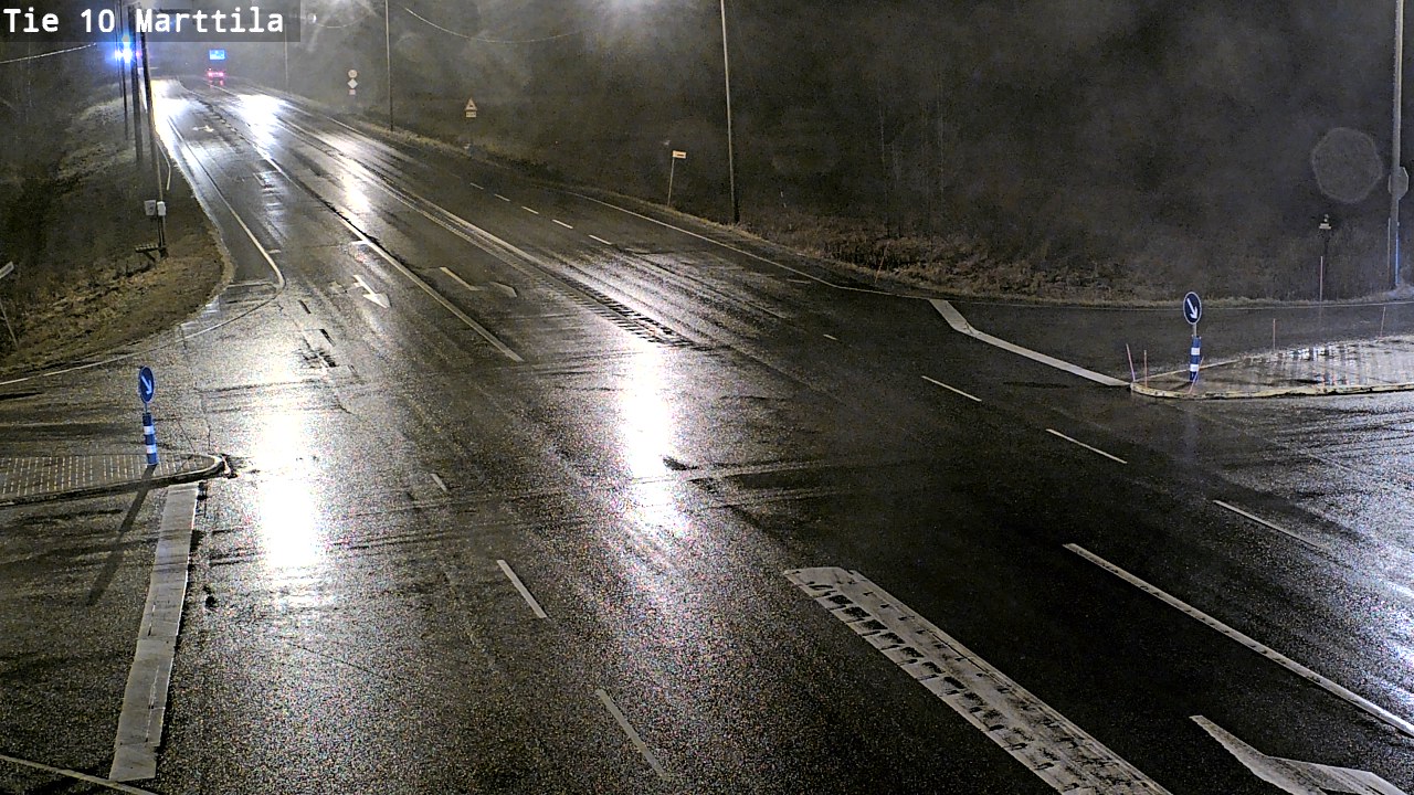 Weather Camera Image Väg 10 S:t Mårtens, Marttila, Varsinais-Suomi