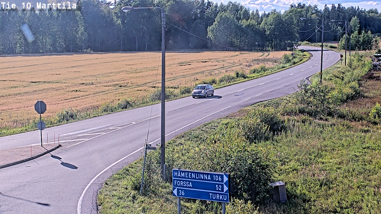 Kelikamerat Kuva Tie 10 Marttila, Marttila, Varsinais-Suomi