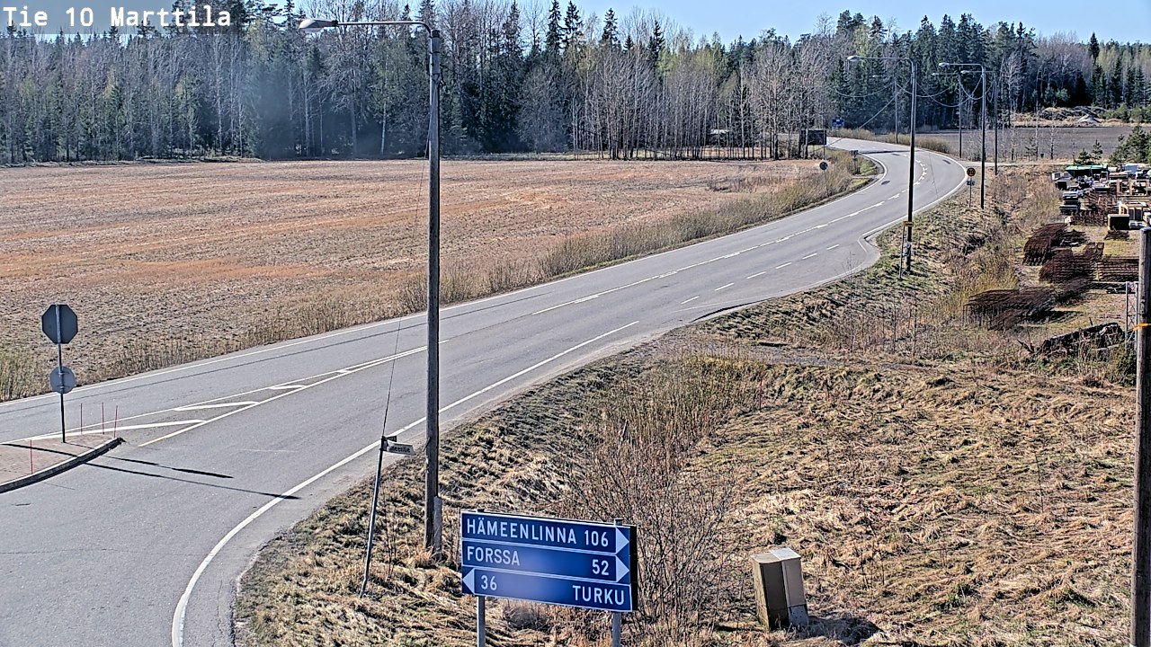 Kelikamerat Kuva Tie 10 Marttila, Marttila, Varsinais-Suomi