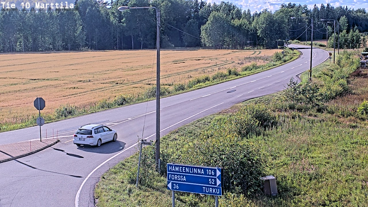 Kelikamerat Kuva Tie 10 Marttila, Marttila, Varsinais-Suomi