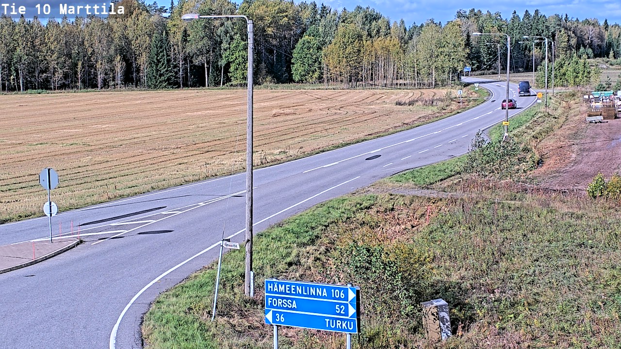 Kelikamerat Kuva Tie 10 Marttila, Marttila, Varsinais-Suomi