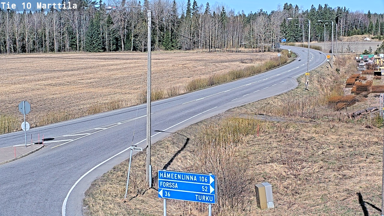 Kelikamerat Kuva Tie 10 Marttila, Marttila, Varsinais-Suomi