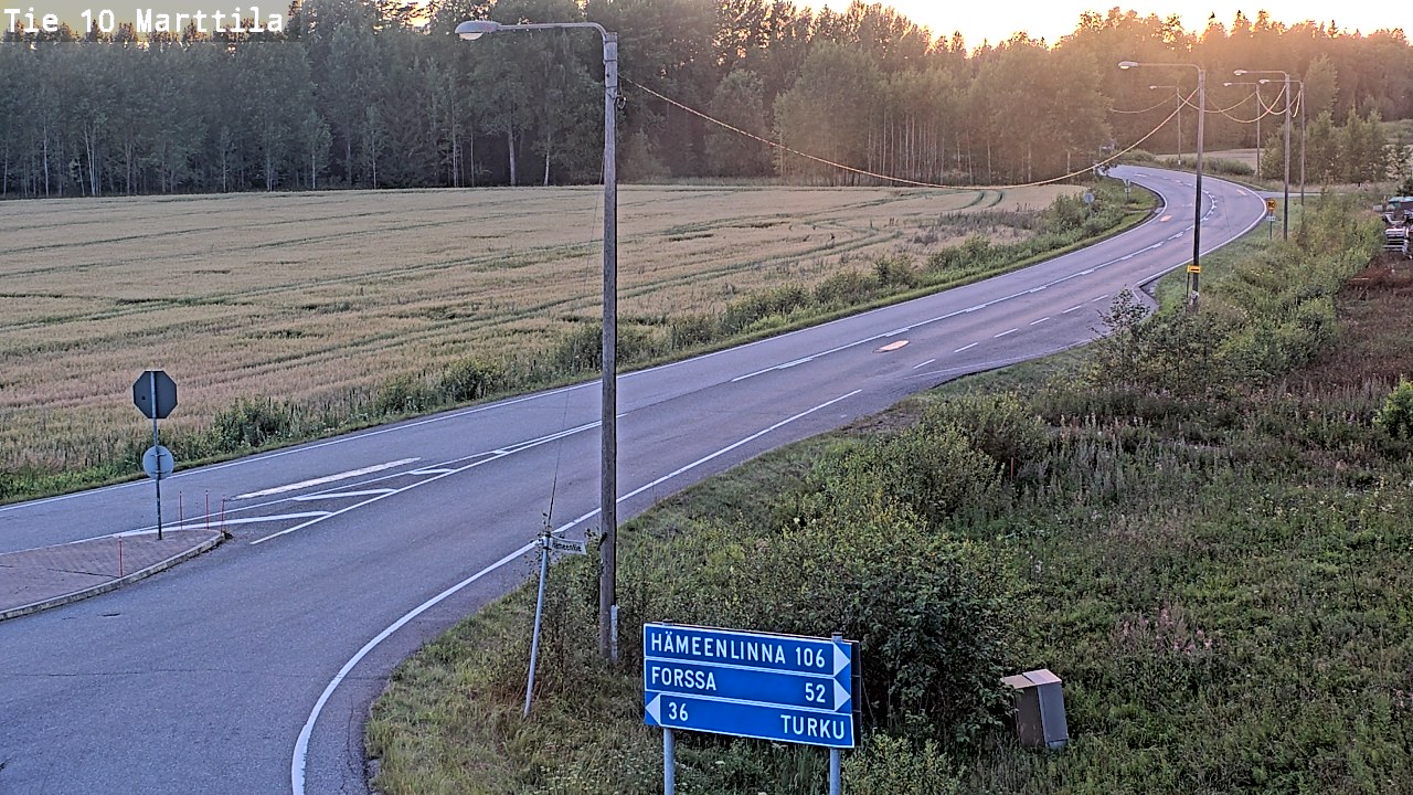 Kelikamerat Kuva Tie 10 Marttila, Marttila, Varsinais-Suomi
