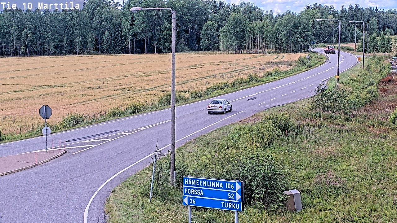 Kelikamerat Kuva Tie 10 Marttila, Marttila, Varsinais-Suomi