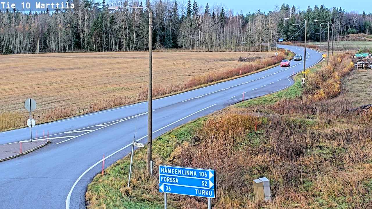 Kelikamerat Kuva Tie 10 Marttila, Marttila, Varsinais-Suomi