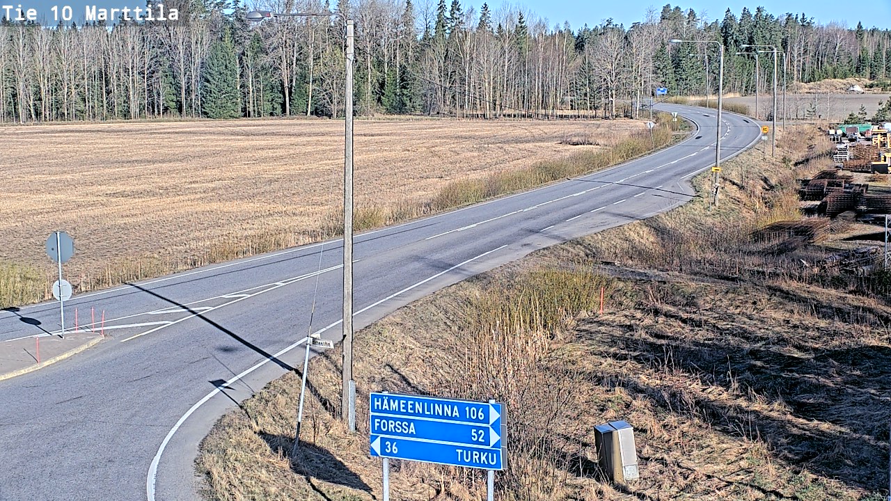 Kelikamerat Kuva Tie 10 Marttila, Marttila, Varsinais-Suomi