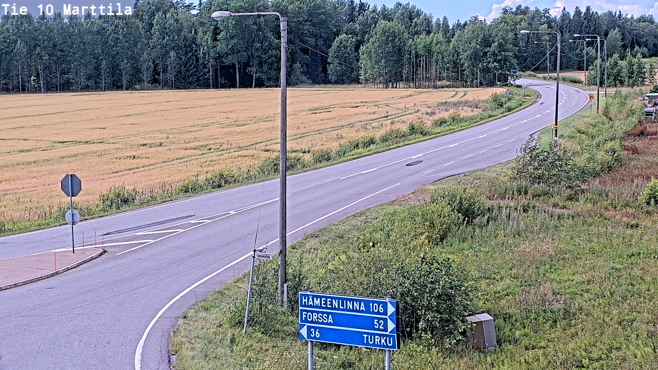 Kelikamerat Kuva Tie 10 Marttila, Marttila, Varsinais-Suomi