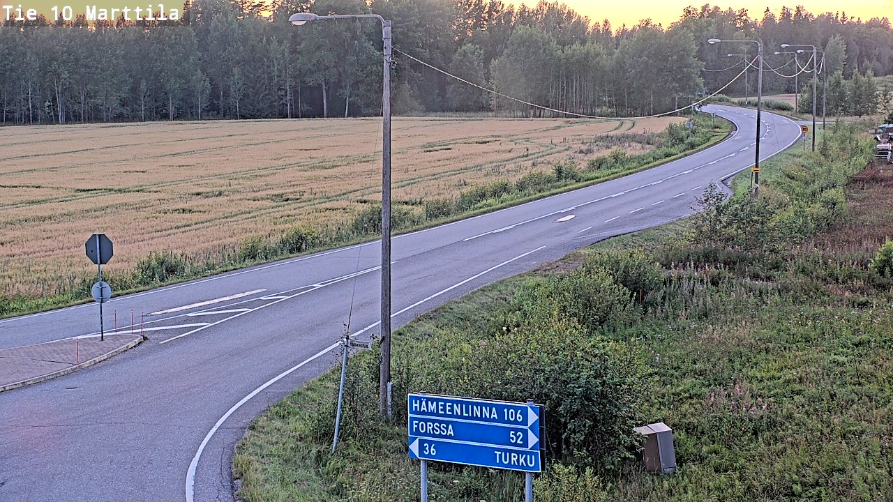 Kelikamerat Kuva Tie 10 Marttila, Marttila, Varsinais-Suomi