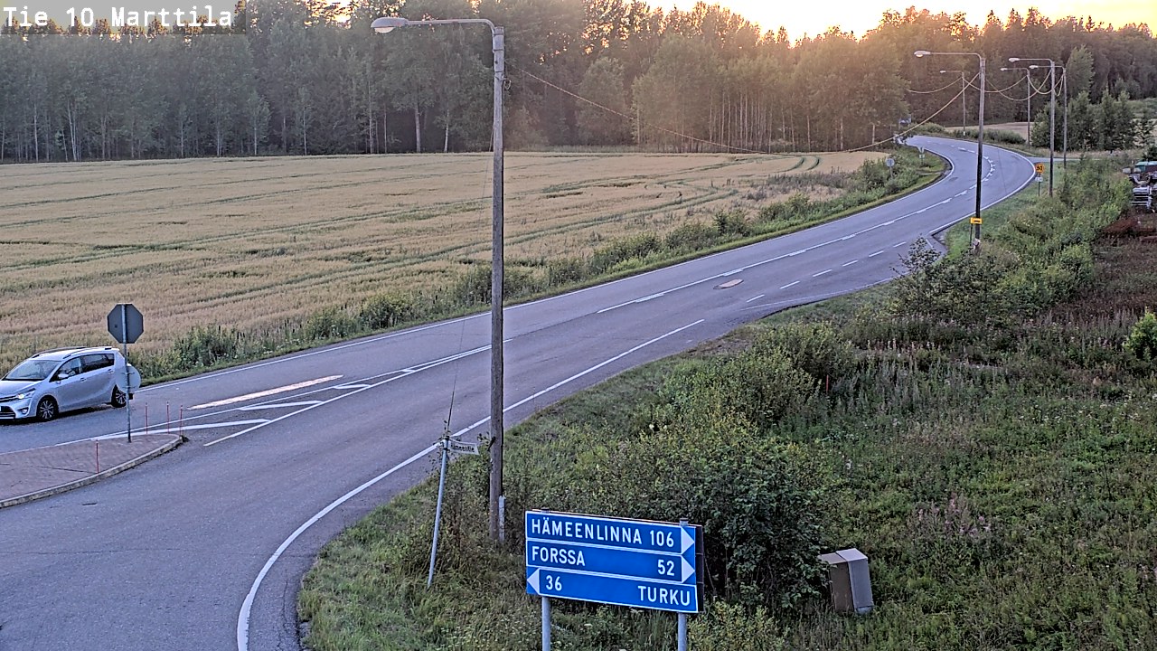 Kelikamerat Kuva Tie 10 Marttila, Marttila, Varsinais-Suomi